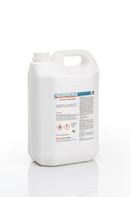 Антисептик для дезінфекції рук та поверхонь НЕОПРІМ 5000 мл.